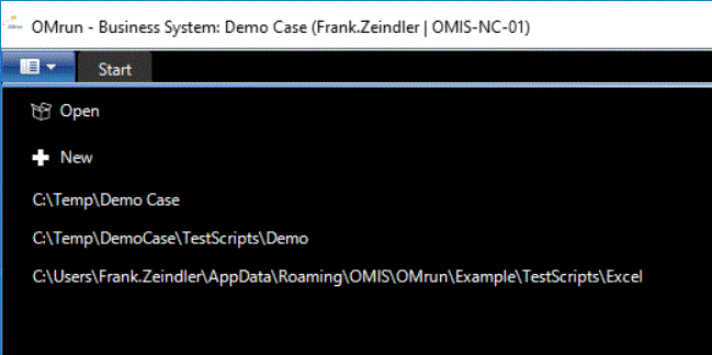 OMrun business system functions