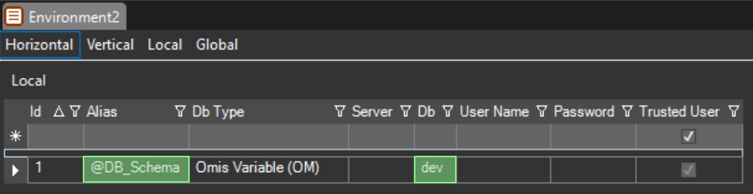 OMrun environment grid